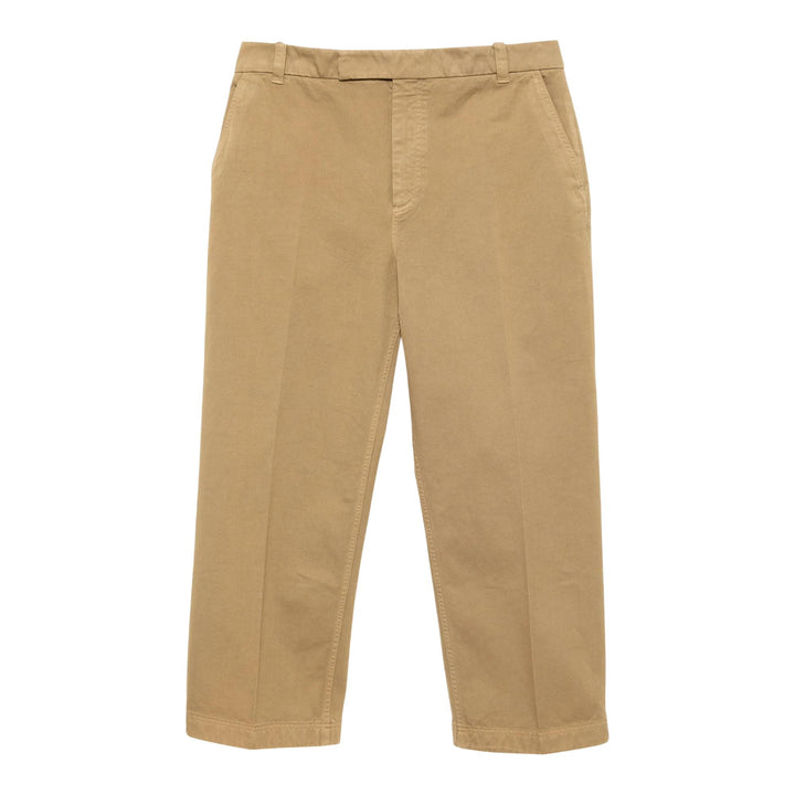 Club21 - Thom Browne - Cotton Twill Utility Trousers Men - PANTS - Brown