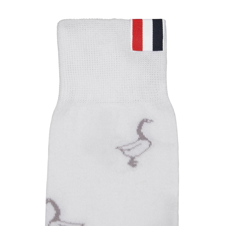 Club21 - Thom Browne - Funmix Geese Jacquard Mid Calf Socks Men - SOCKS - Multi