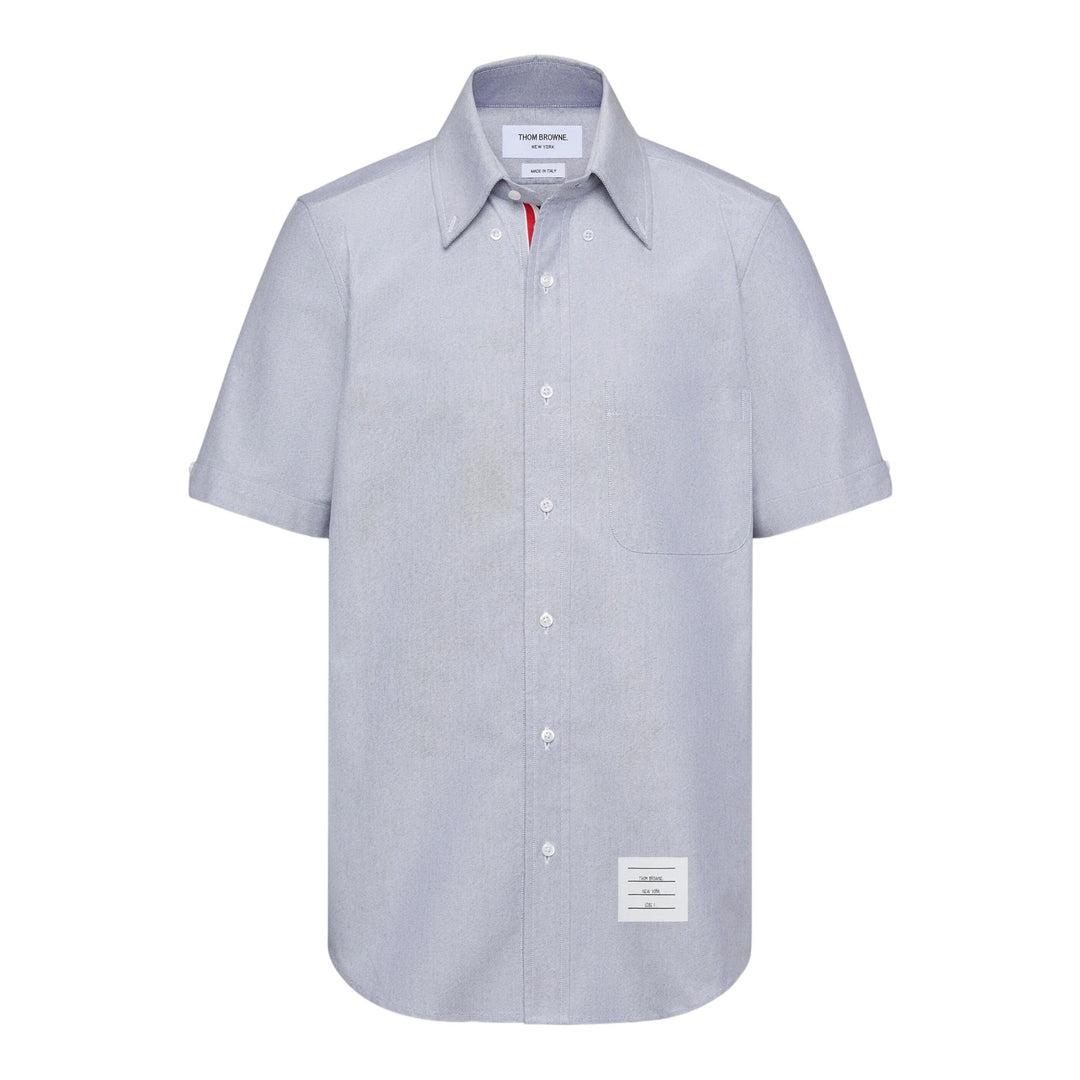 Club21 - Thom Browne - Oxford Short Sleeve Shirt Men - SHIRTS - Navy