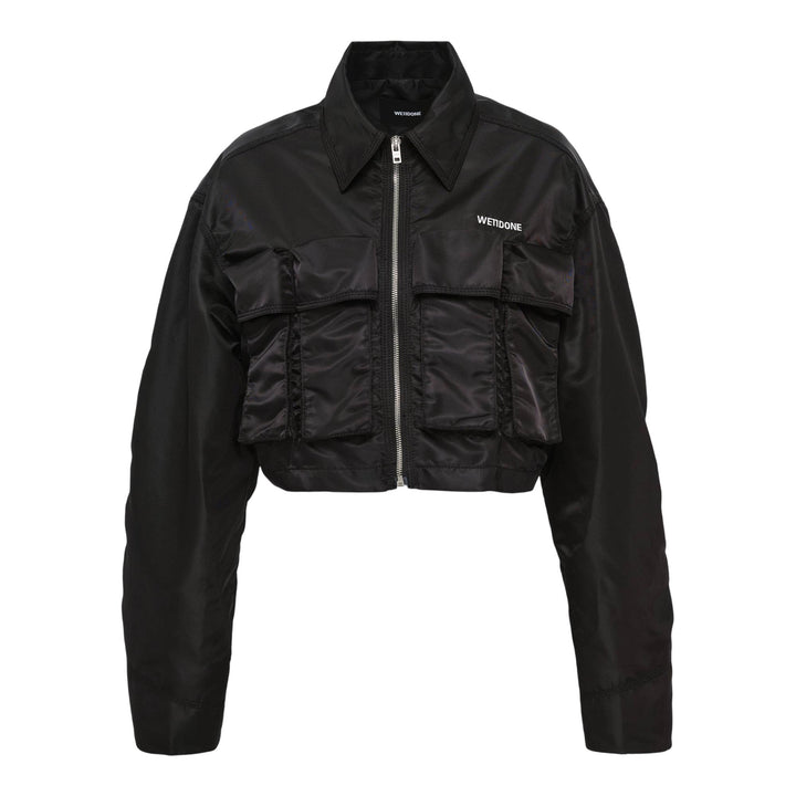 Club21 - We11done - Black Womens Nylon Pocket Jacket - BLOUSON - Black