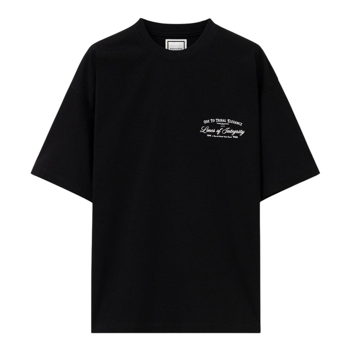 Club21 - Wooyoungmi - Chandelier Back Print Tee - TEES - Black