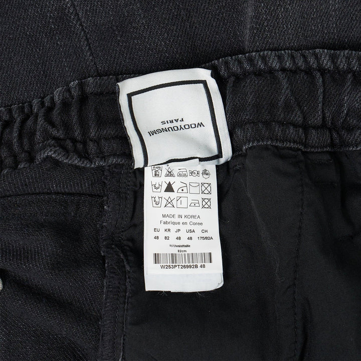 Club21 - Wooyoungmi - Elastic Waist Jeans - JEANS - Black