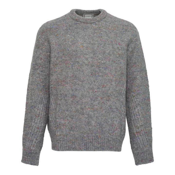 Club21 - Wooyoungmi - Nice Grey Knit Top - KNIT TOPS - Grey