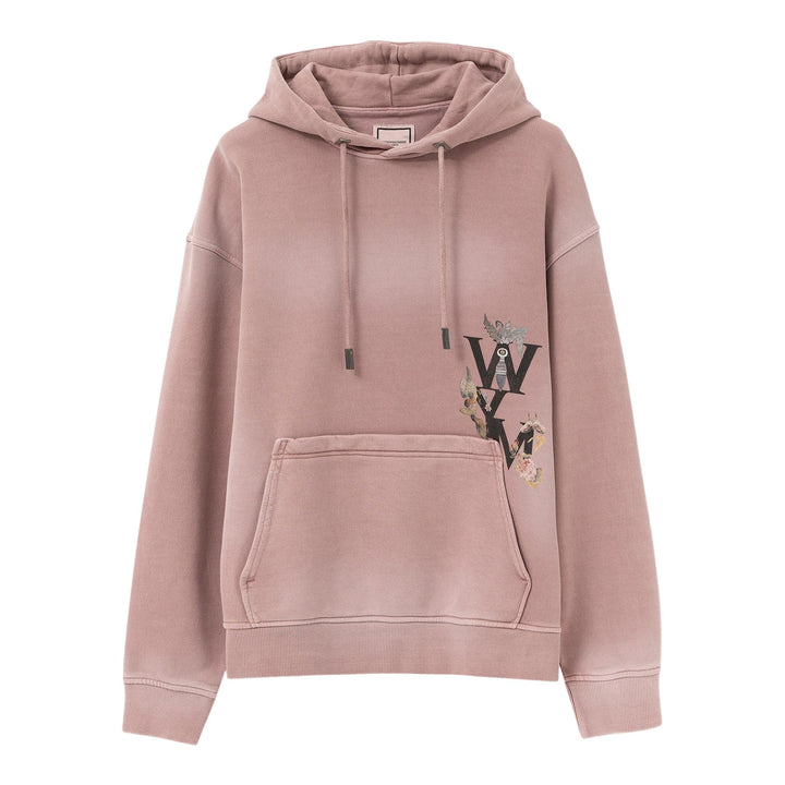 Club21 - Wooyoungmi - Washed Hoodie Pullover - SWEATSHIRTS - Pink
