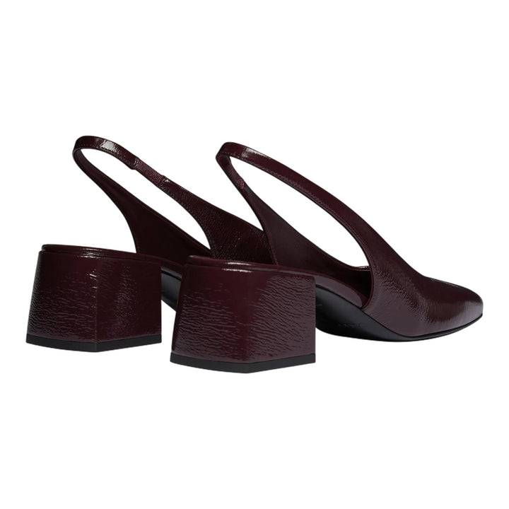 Club21 - courreges - Sling Back 50 Escarpins - FLAT SHOES - Burgundy