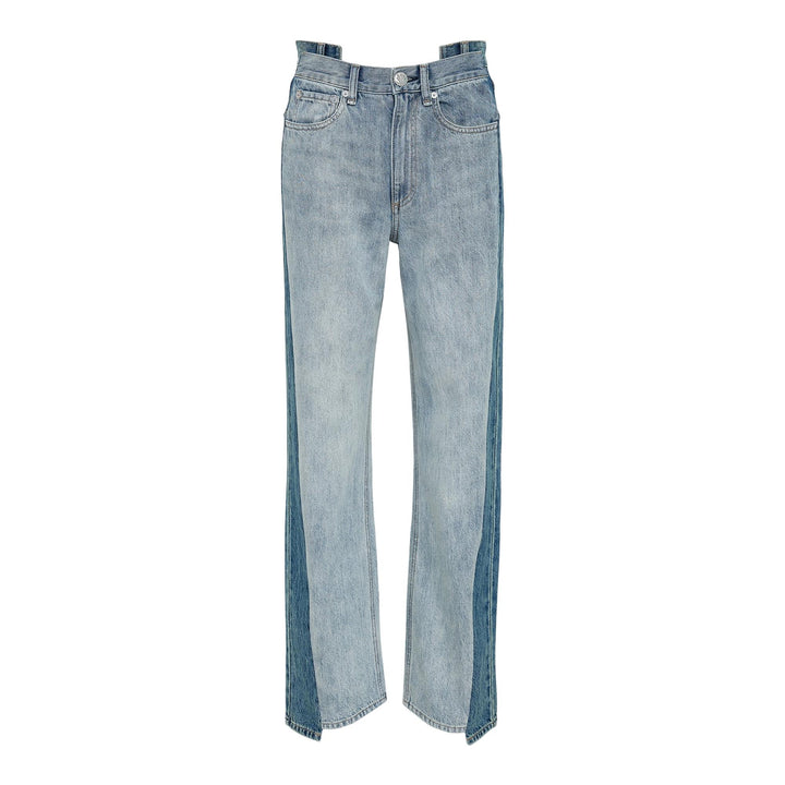 Club21 - rag & bone - Shea High-Rise Ankle Straight Jeans - JEANS - Blue