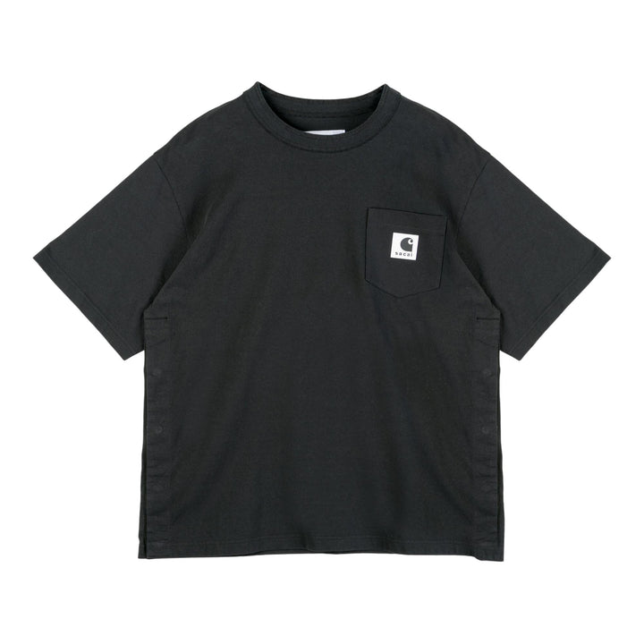 Club21 - sacai X Carhartt WIP - Carhartt WIP Cotton Jersey T-Shirt - TEES - Black