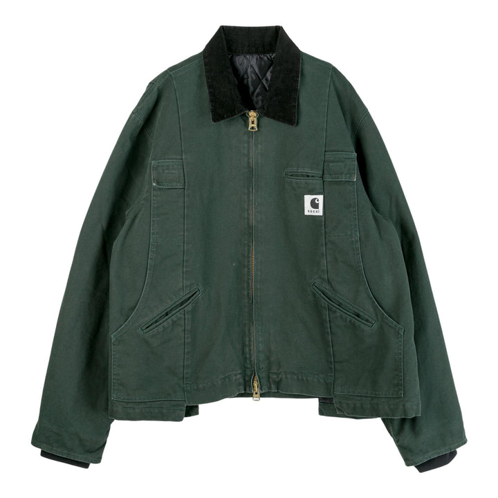 Club21 - sacai X Carhartt WIP - Carhartt WIP Duck Jacket - BLOUSON - Green
