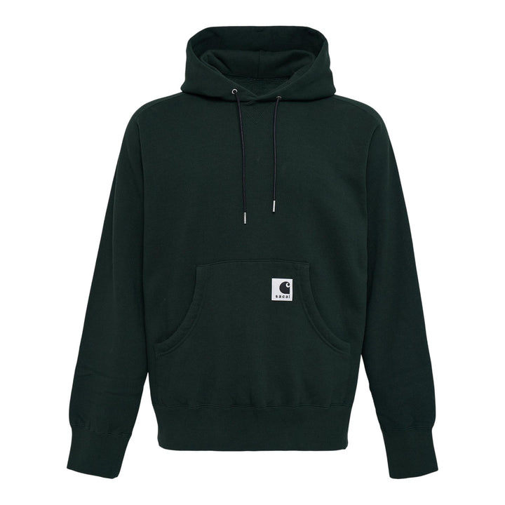 Club21 - sacai X Carhartt WIP - Carhartt Wip Cotton Jersey Hoodie - SWEATSHIRTS - Green