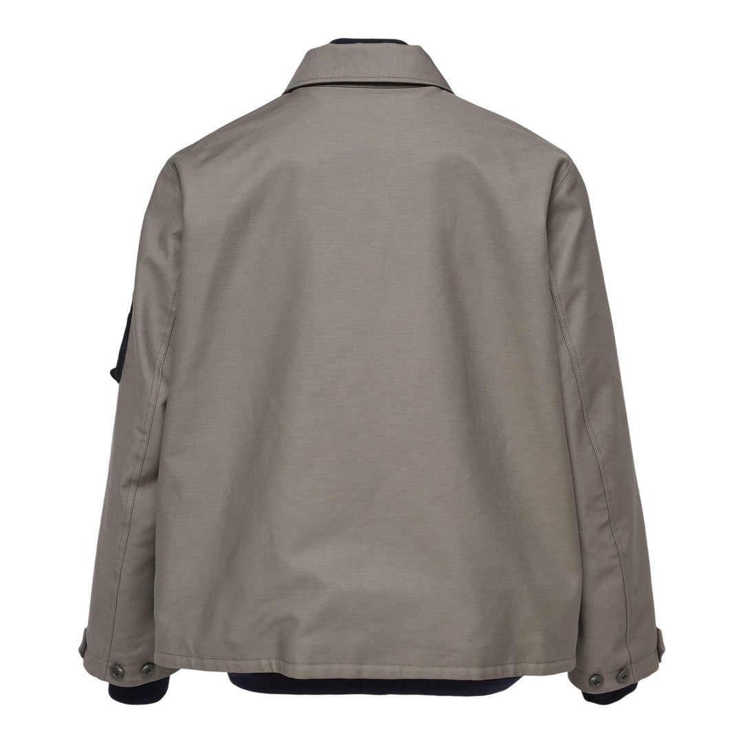 Club21 - sacai x WTAPS - WTAPS Cotton Back Satin Jacket Men - BLOUSON - Natural