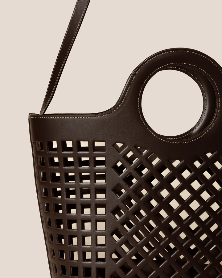 Colmado Cut-Out Leather Bag