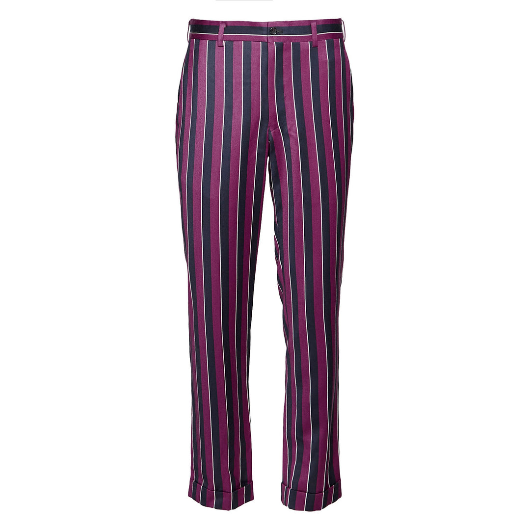 Wool Regimental Stripe Pants