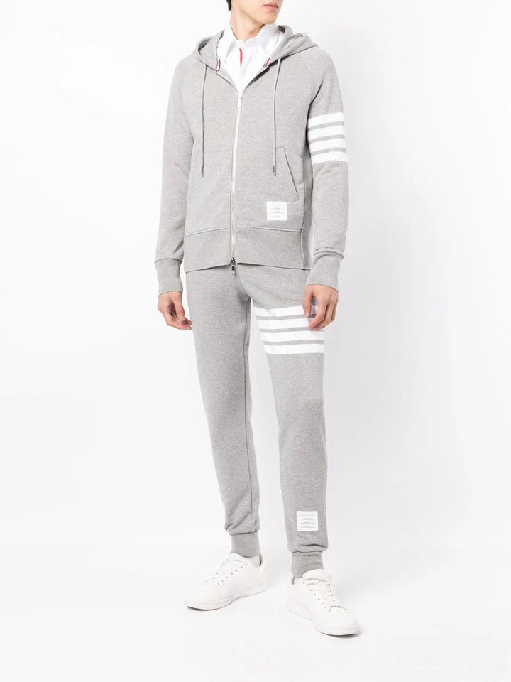 Classic Loopback 4-Bar Zip Hoodie