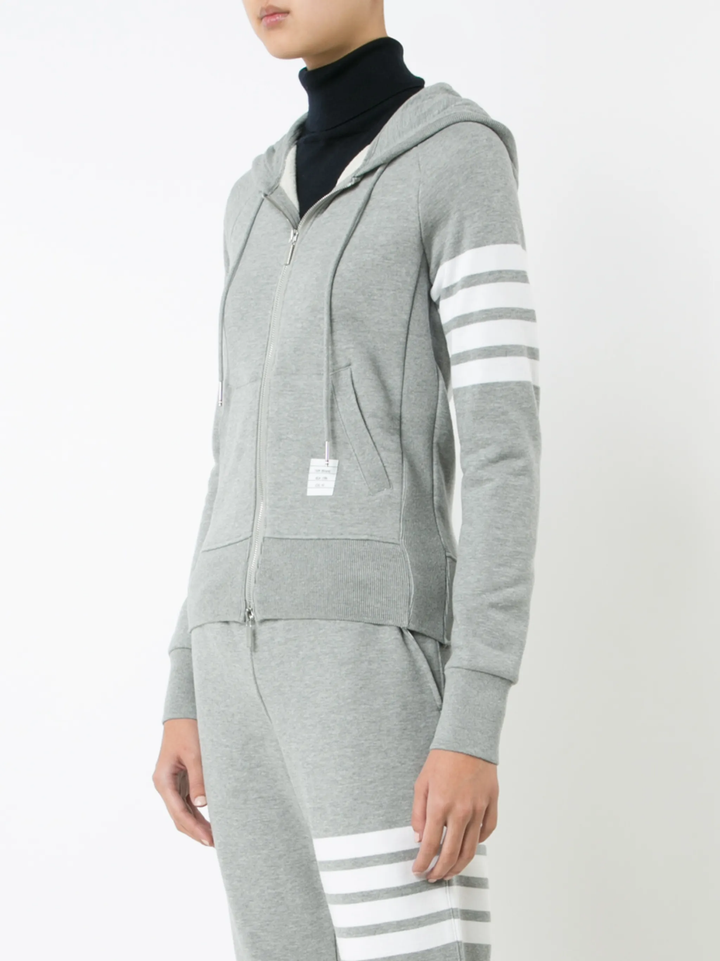 Classic Loopback 4-Bar Full Zip Hoodie Women