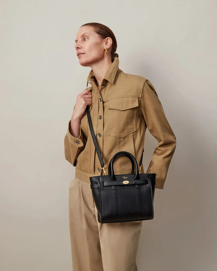 Mini Zipped Bayswater Small Classic Grain