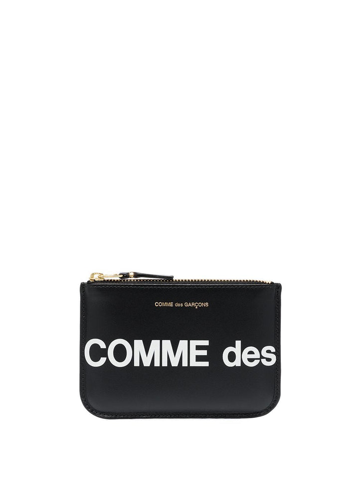 Huge Logo Top Zip Pouch