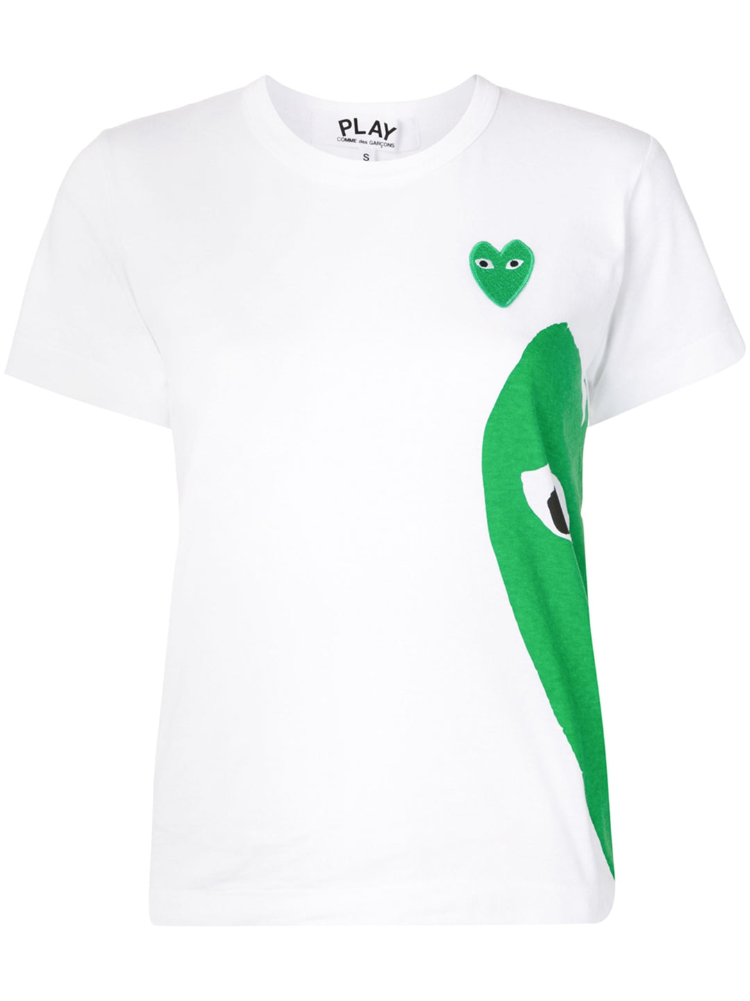Half Green Heart Tee