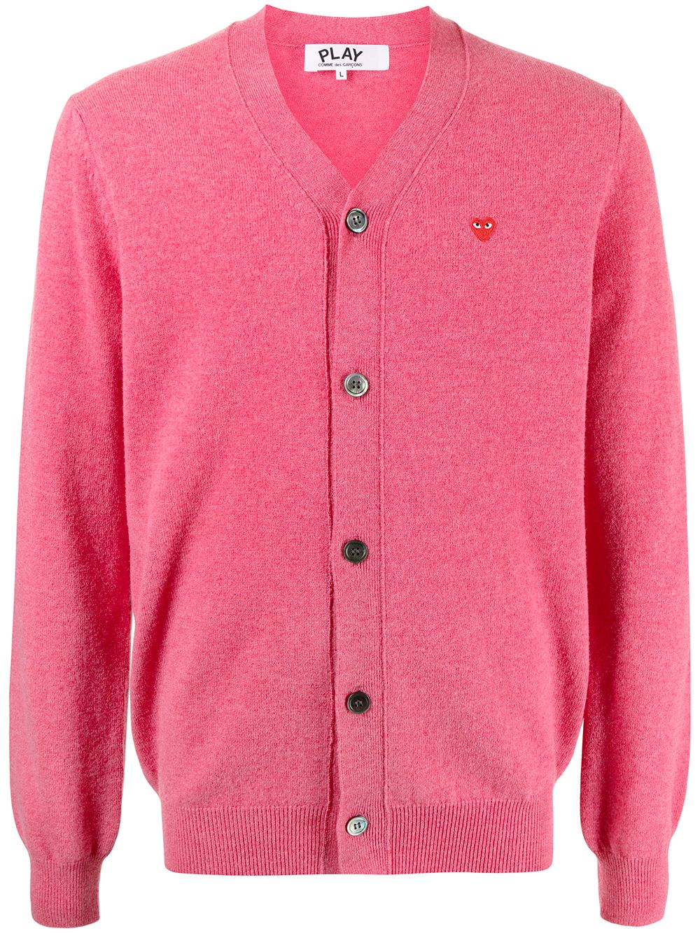 Mini Red Emblem Cardigan