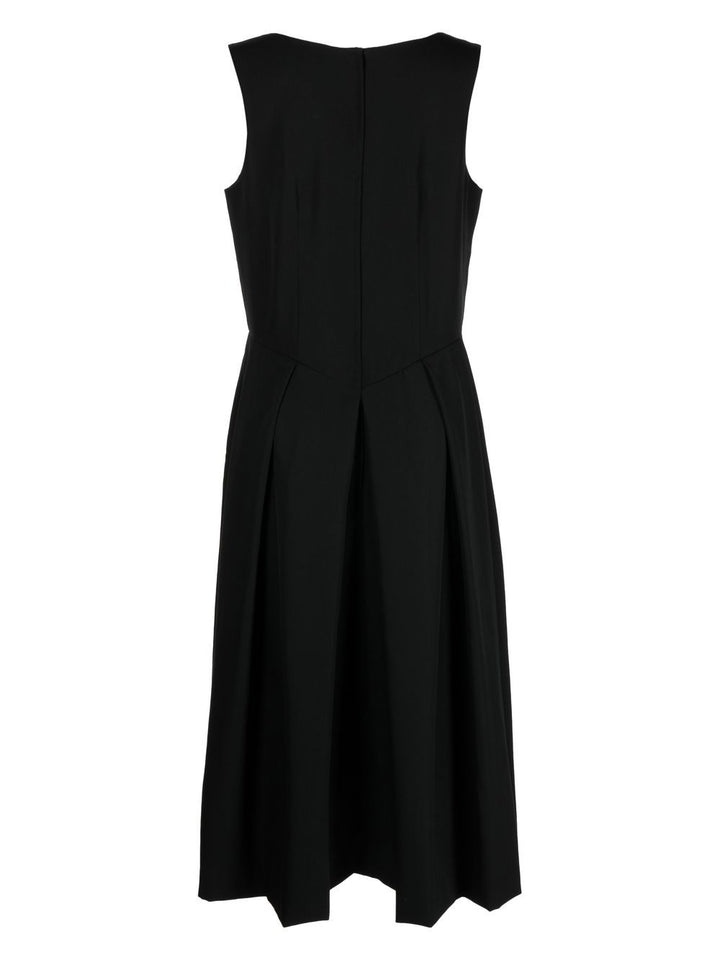Wool Gabardine Dress