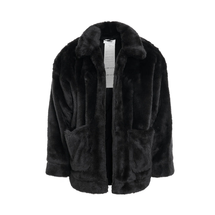 And-Painted Fur Jacket