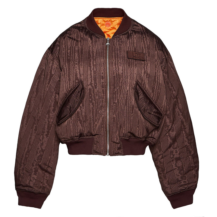 Regenerated Reversible Moire Jacket