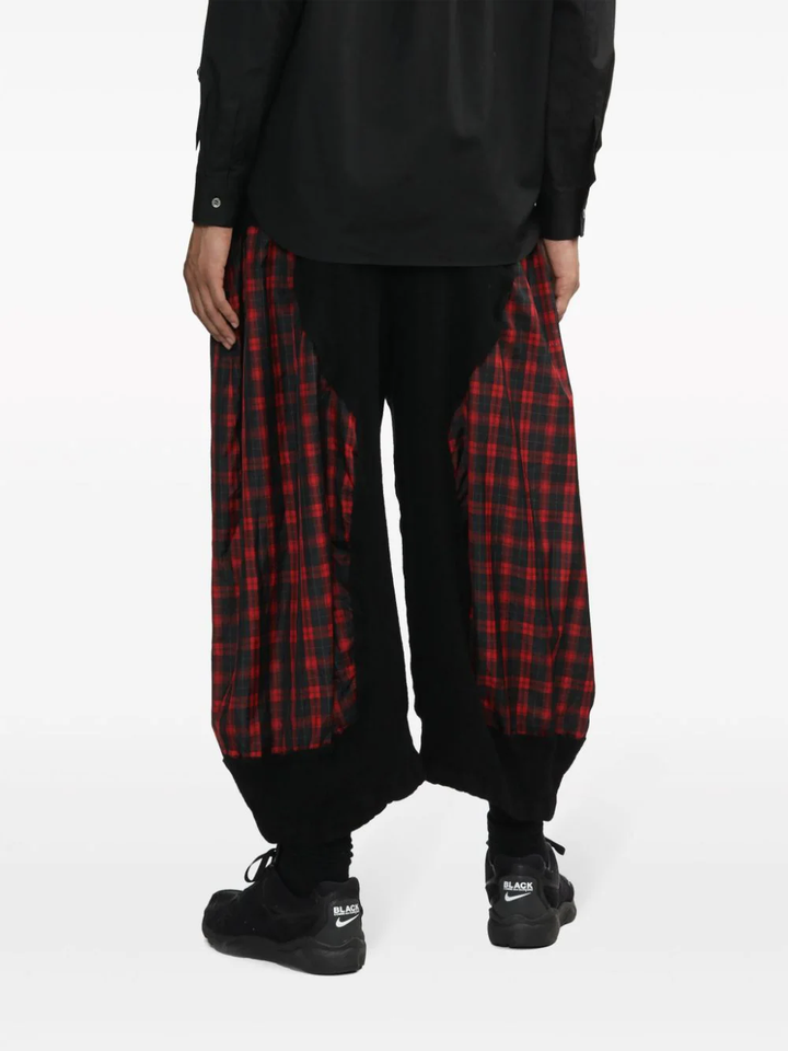 Tartan Patch On Pants