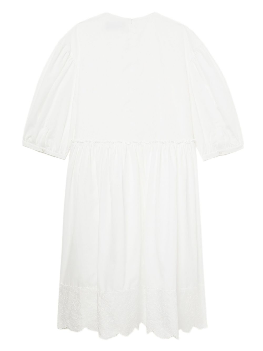 Puff Sleeve Smock Dress