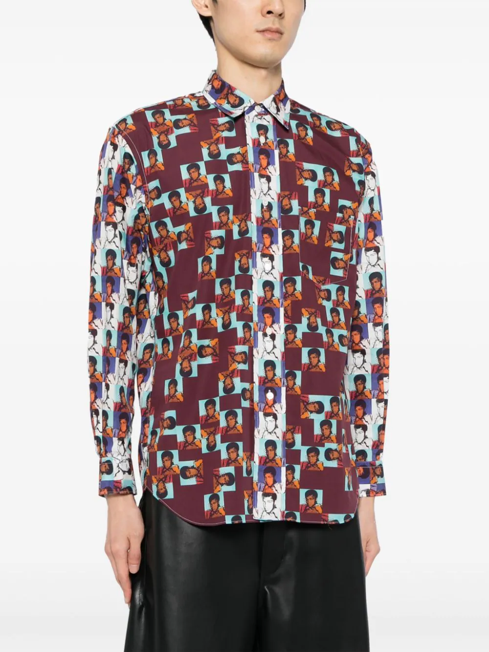 Andy Warhol Printed Dress Shirt