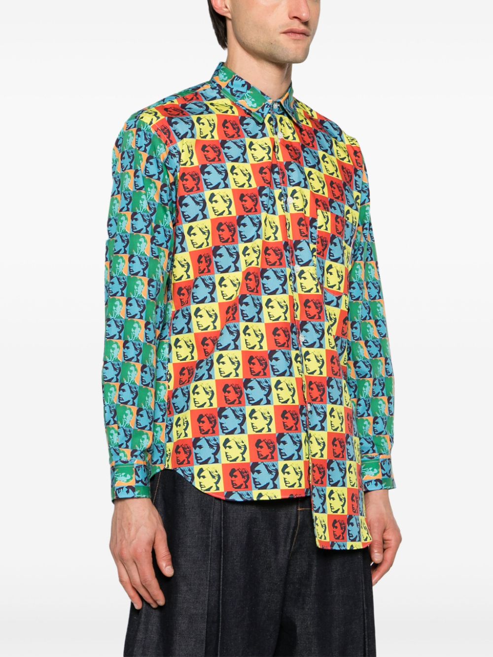 Andy Warhol Printed Dress Shirt