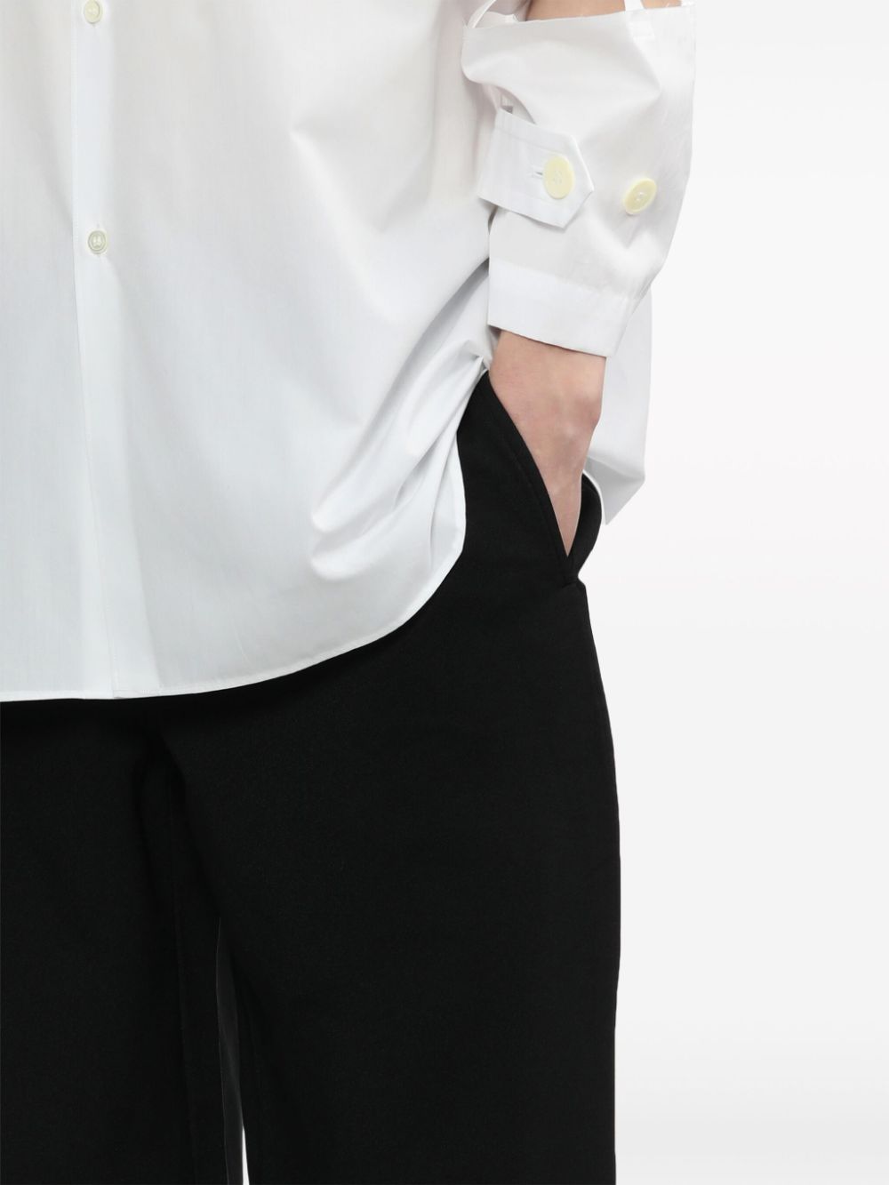 Button Waist Trousers