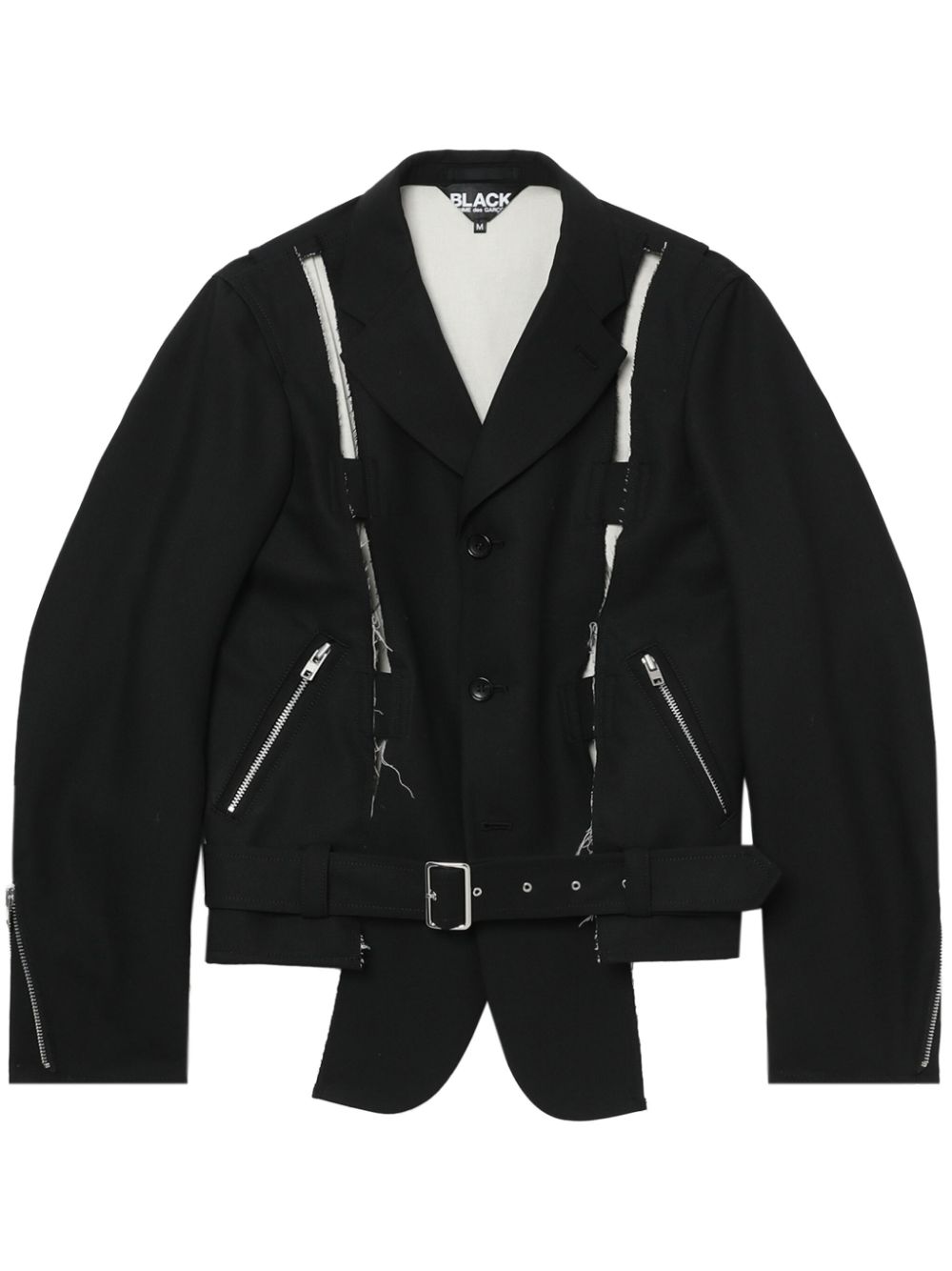 Zip Details Blazer