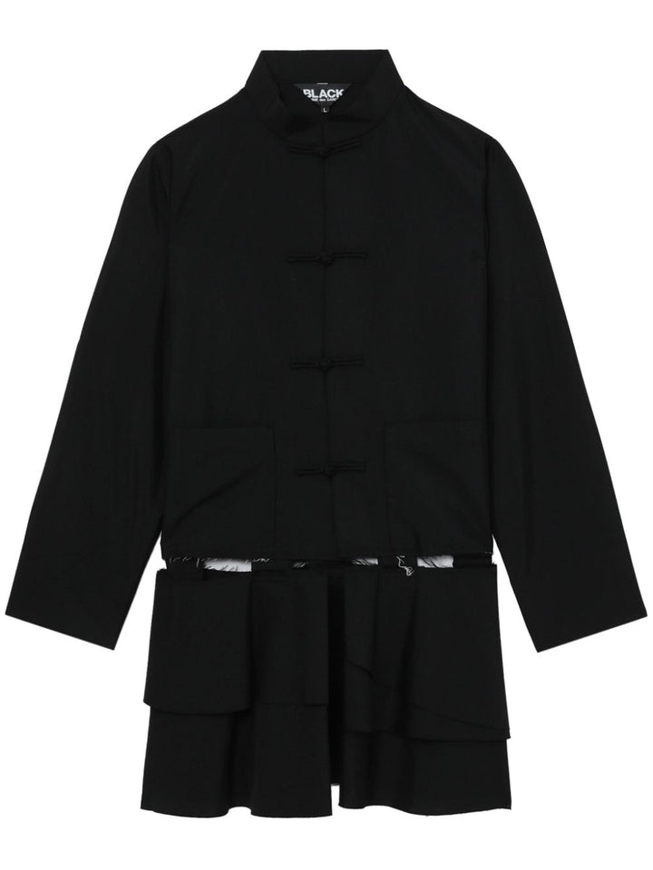 Chinese Knot Button Long Jacket