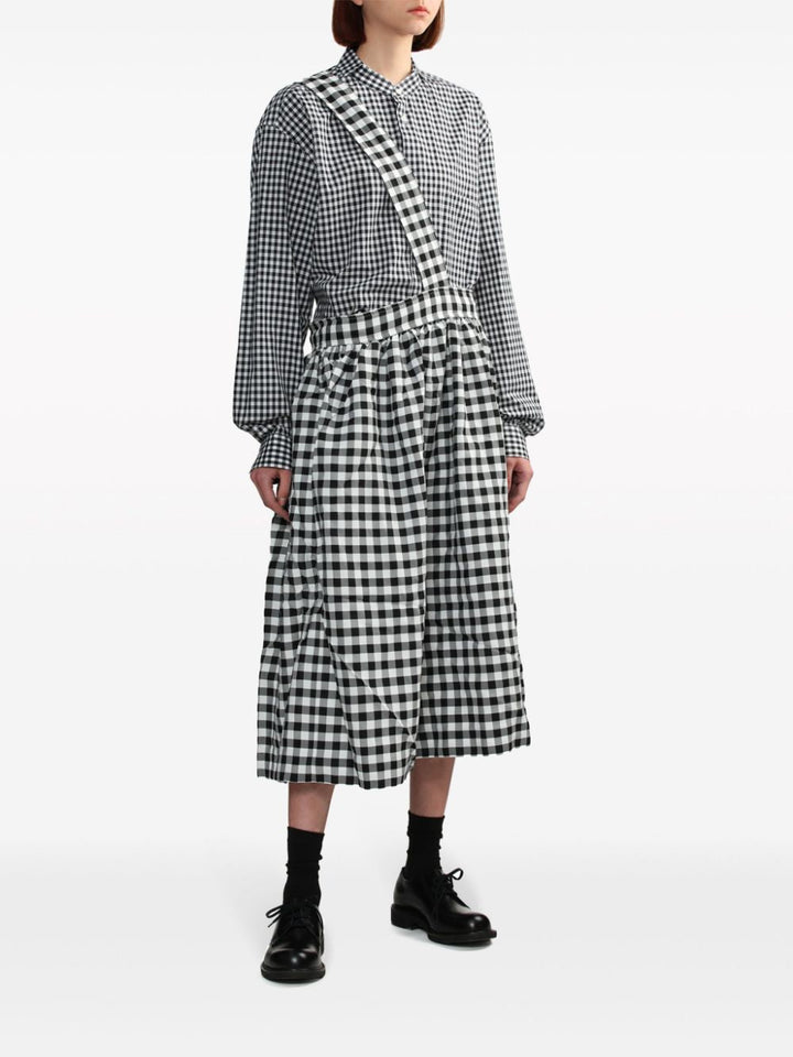 Checkered Skirt X Suspender