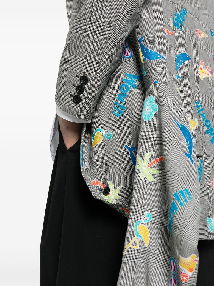 Blazer With Excess Fabric