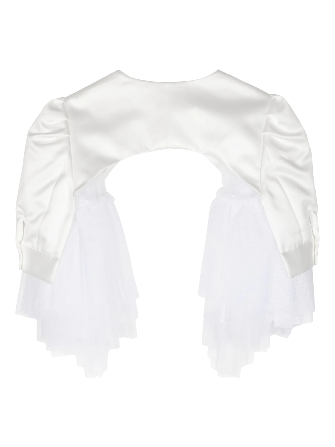 Tulle Shortsleeve Shrug