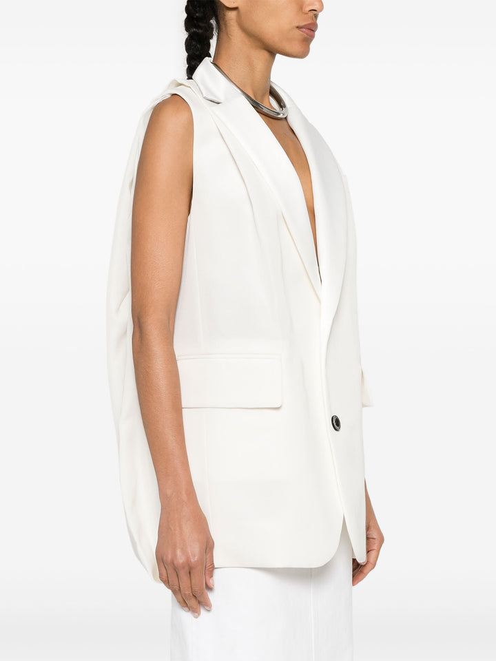 Double-Faced Silk Cotton Vest