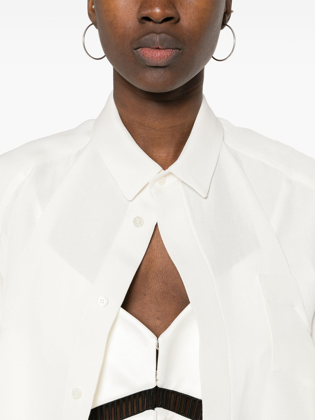 Double-Faced Silk Cotton Shirt