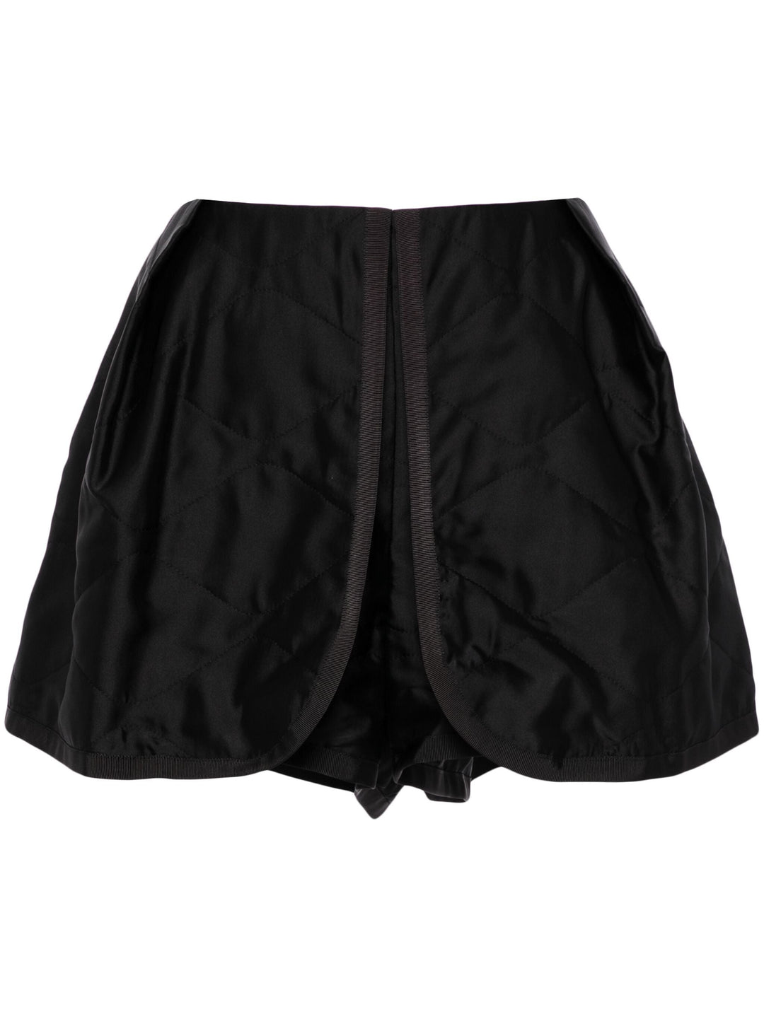 Satin Quilted Shorts