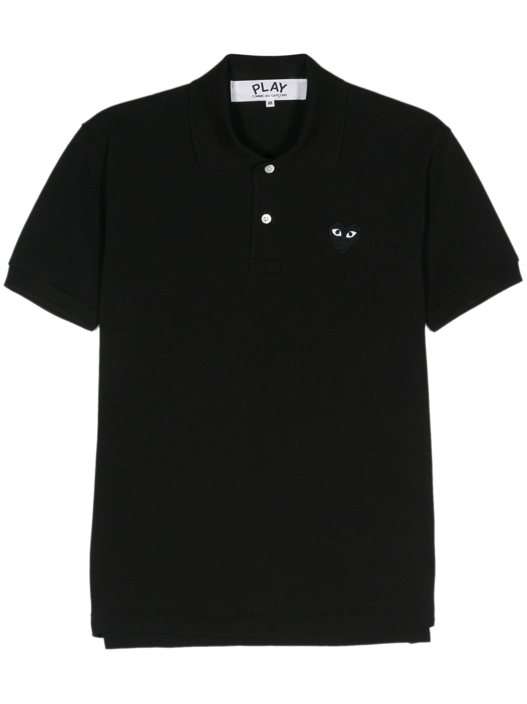Black Emblem Polo Tee Unisex