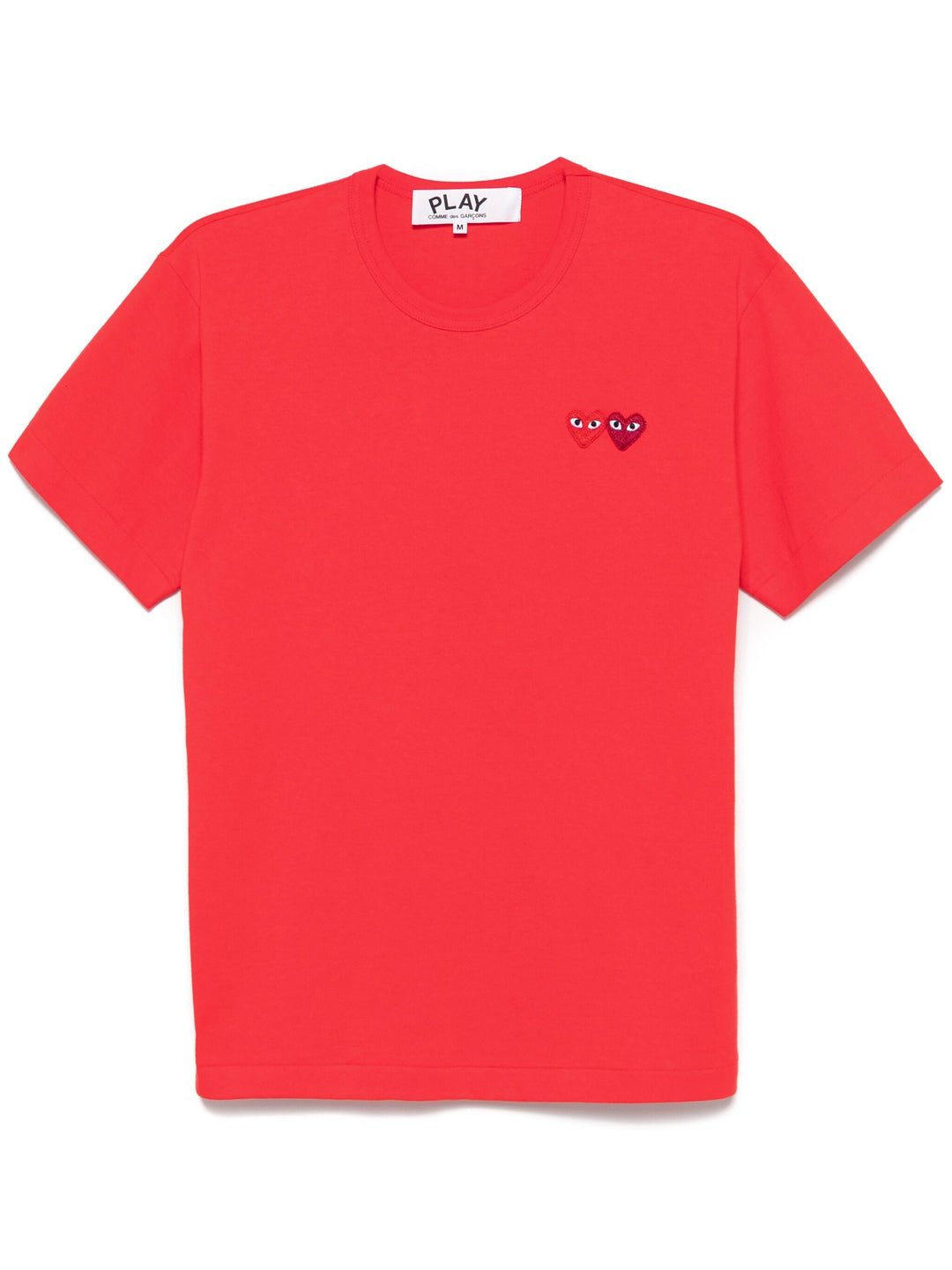 Grey With Red And Burgundy Heart Tee Unisex