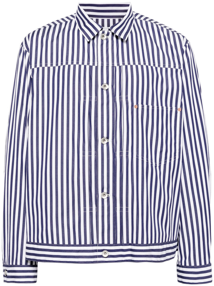 Cotton Poplin Shirt Jacket