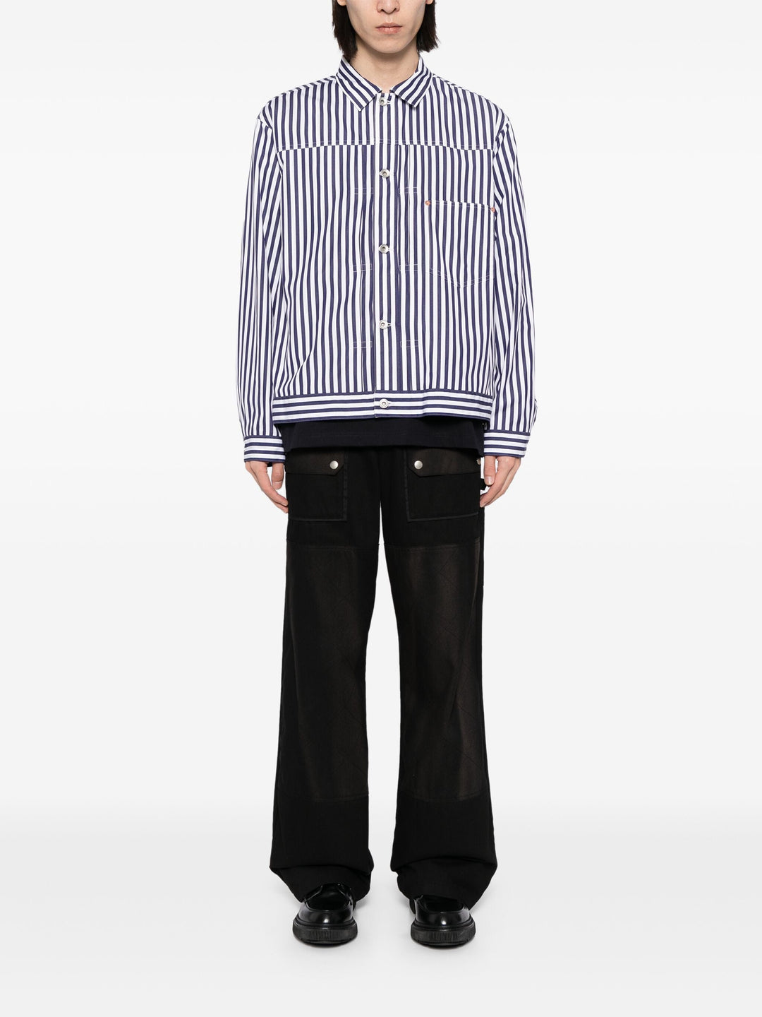 Cotton Poplin Shirt Jacket