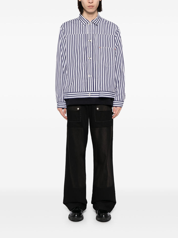 Cotton Poplin Shirt Jacket