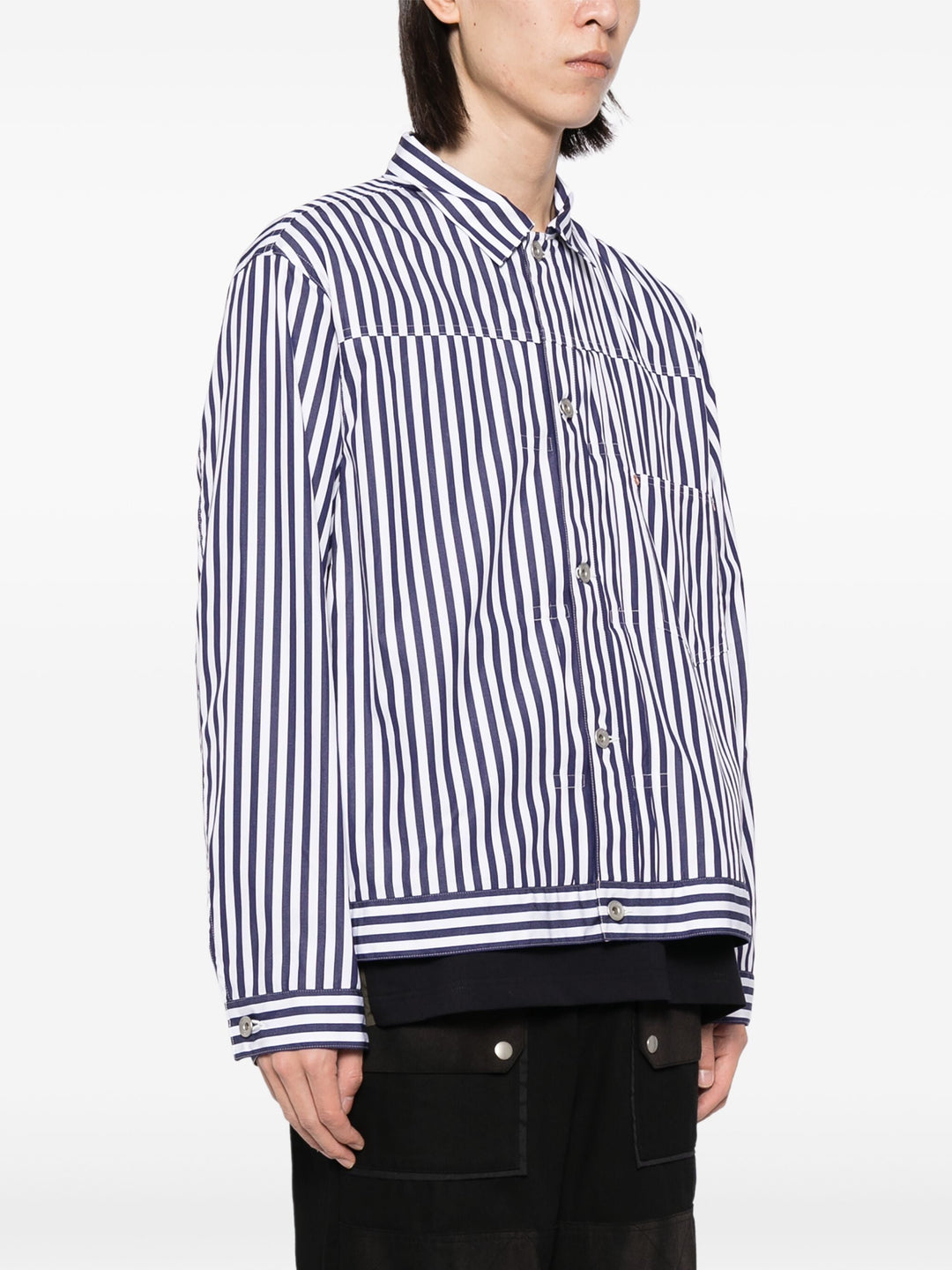 Cotton Poplin Shirt Jacket