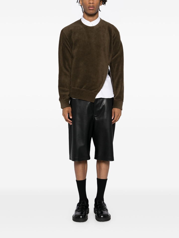 Hoodie With Side Zip