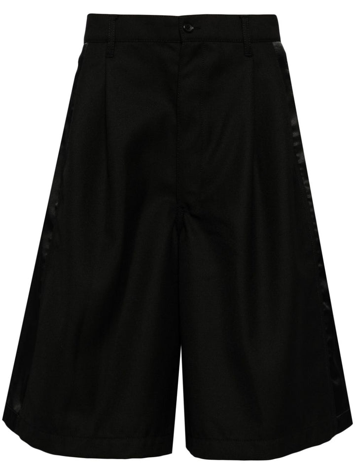 Mix Fabric Shorts
