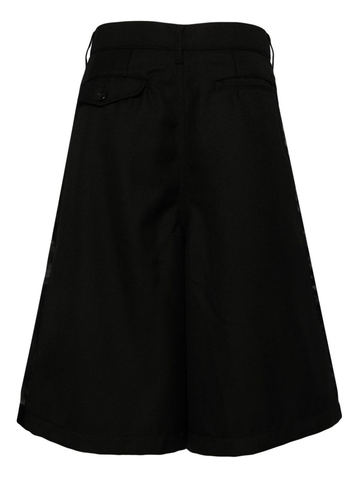 Mix Fabric Shorts