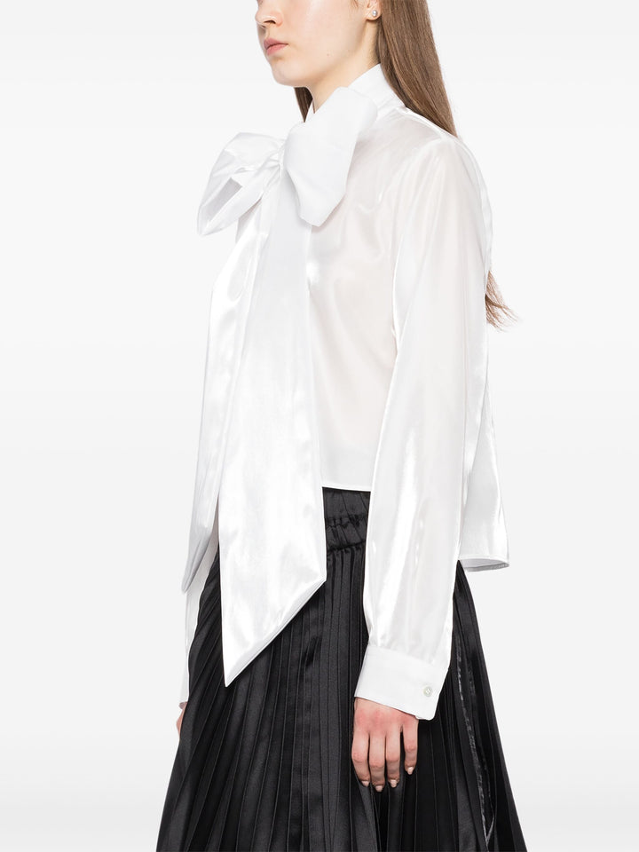 Crop Ribbon Shirt