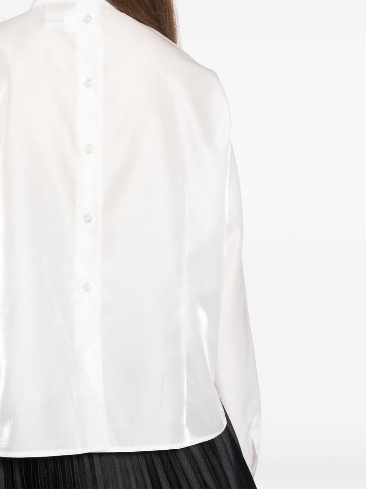 Crop Ribbon Shirt