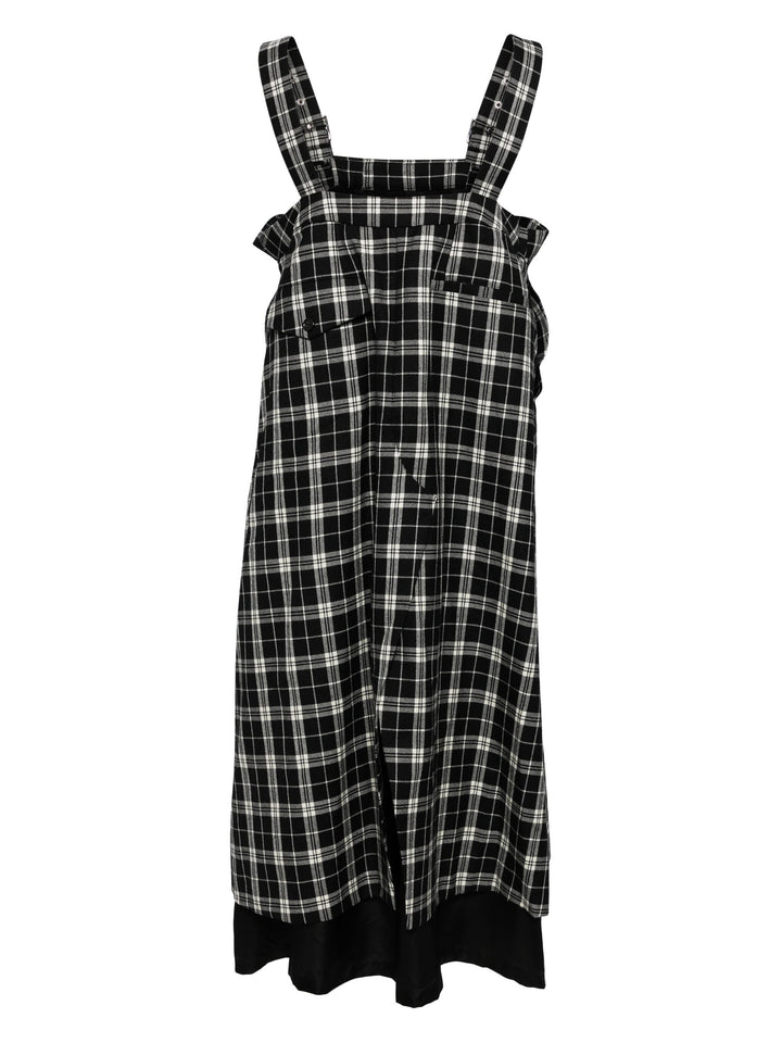 Checker Suspender Dress